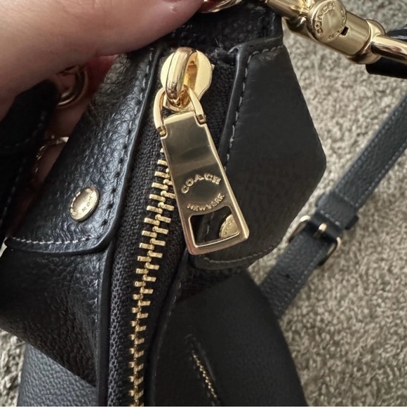 Coach Black Mara Hobo Shoulder/ Crossbody Bag - Picture 8 of 9